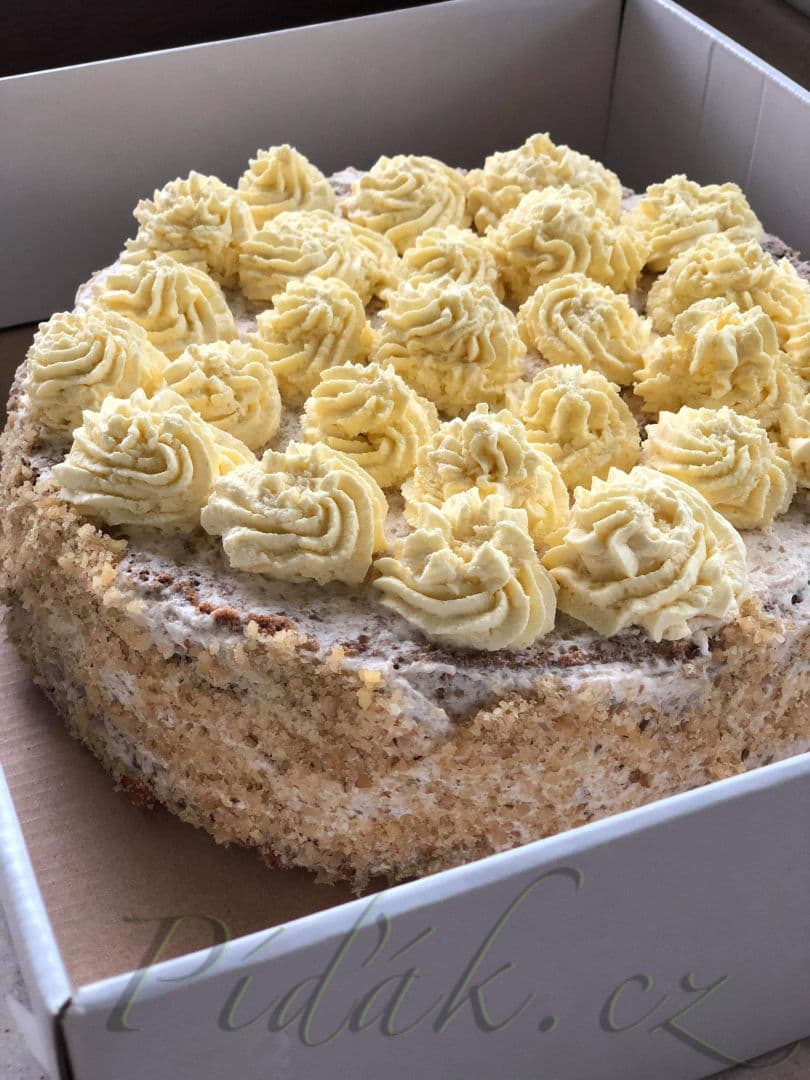 1. obrázek Ořechový dort 