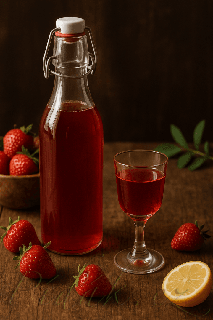 1. obrázek Jahodový likér 