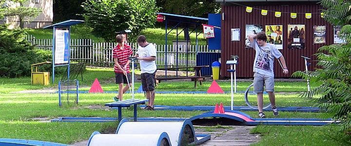 1. obrázek Minigolf Nový rybník- Příbram