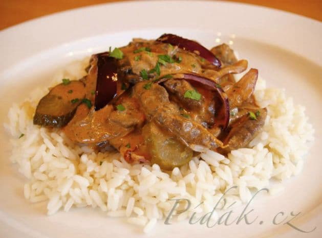 1. obrázek Hovězí Stroganoff