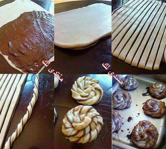 1. obrázek Propletené nutelové bochánky 