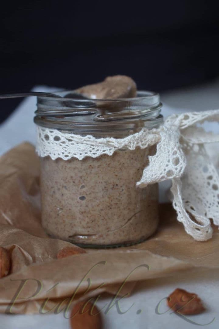 1. obrázek Mandlové máslo