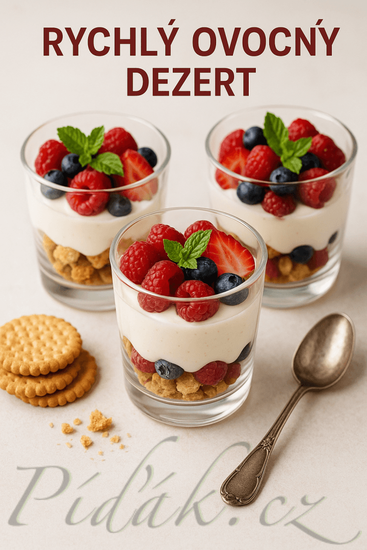 1. obrázek Rychlý ovocný dezert 