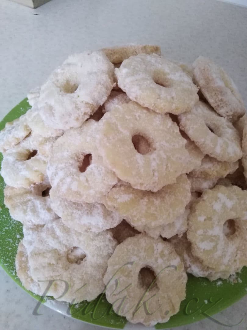 1. obrázek Kokosové věnečky 