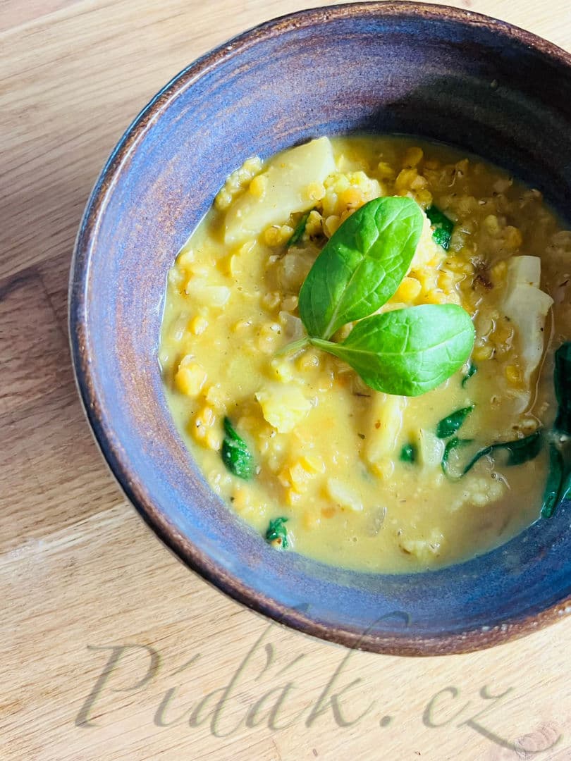 1. obrázek Květákový ghál s čočkou