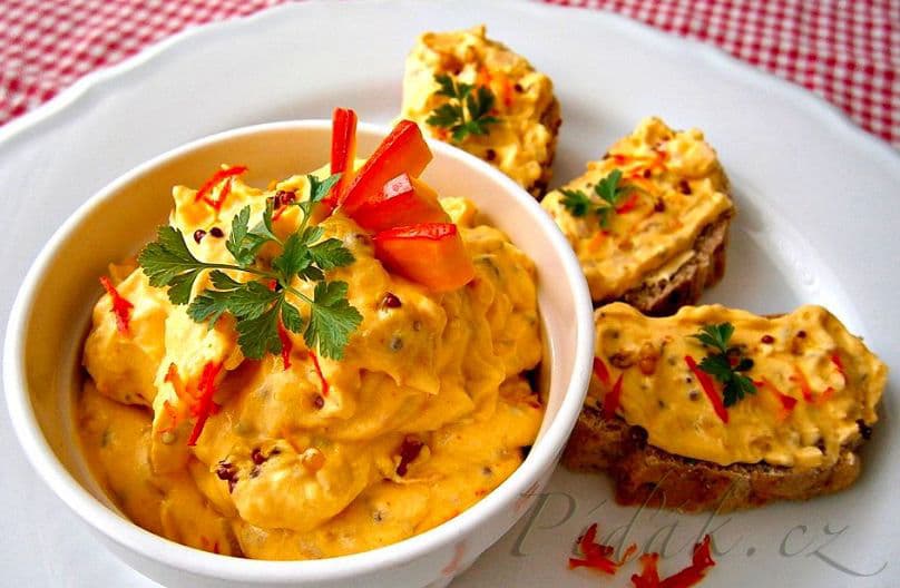 1. obrázek Pomazánka s dýní Hokkaido