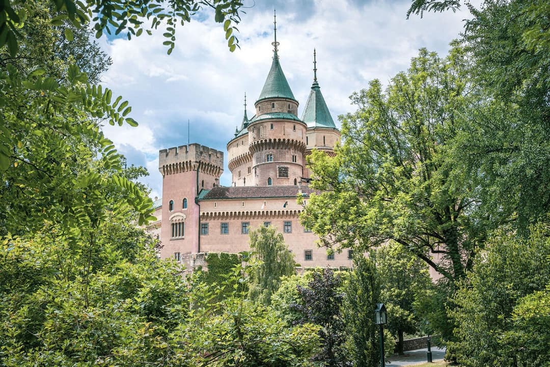 1. obrázek Bojnický zámek – Slovensko