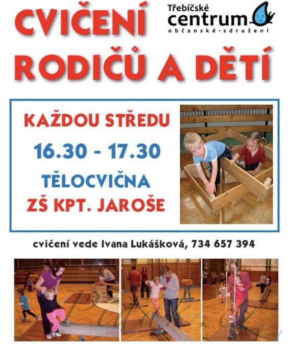 1. obrázek Cvičení rodičů a dětí - Třebíč