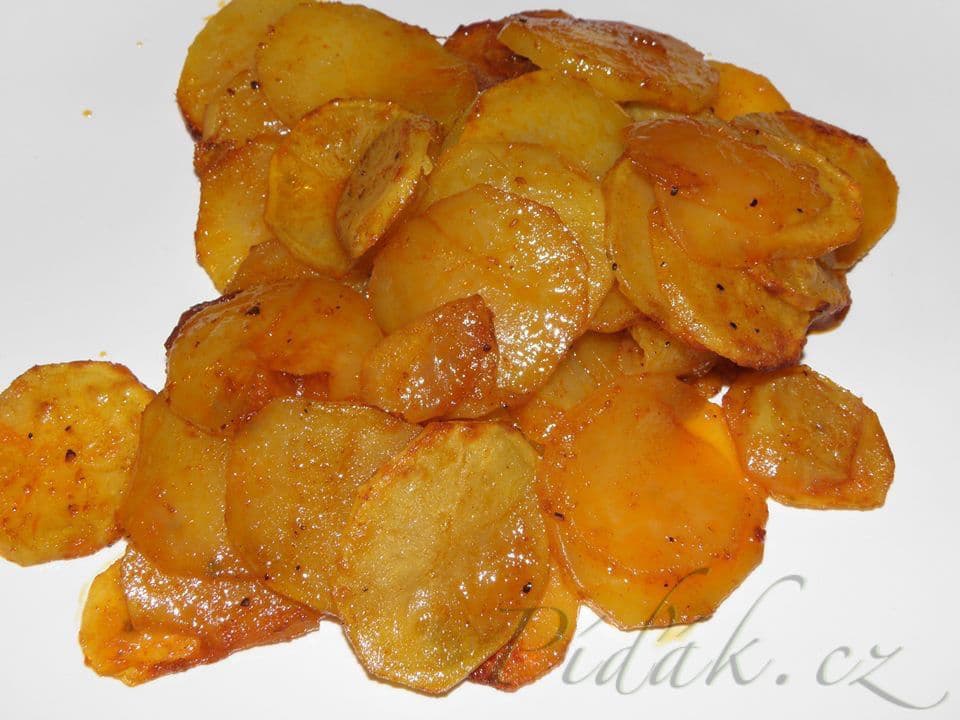 1. obrázek Domácí paprikové brambůrky