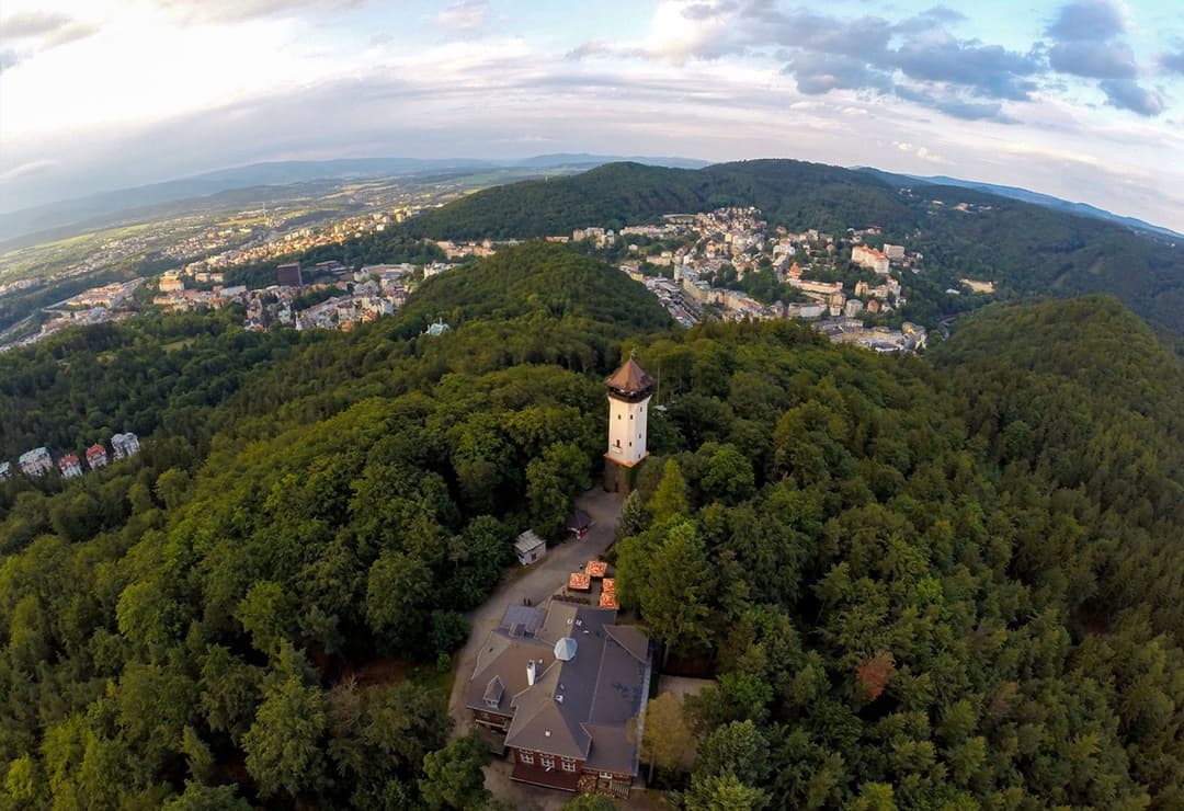 1. obrázek Diana – rozhledna, lanovka a mini zoo Karlovy Vary
