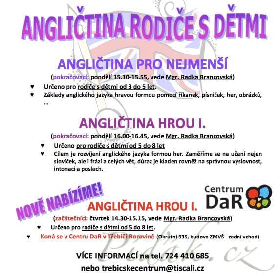 1. obrázek Angličtina pro nejmenší - Třebíč