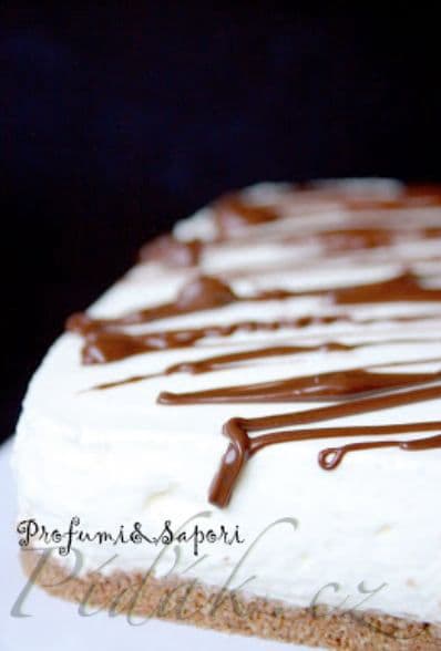 1. obrázek Torta golosa allo yogurt - Jogutrový dort nepečená pochoutka