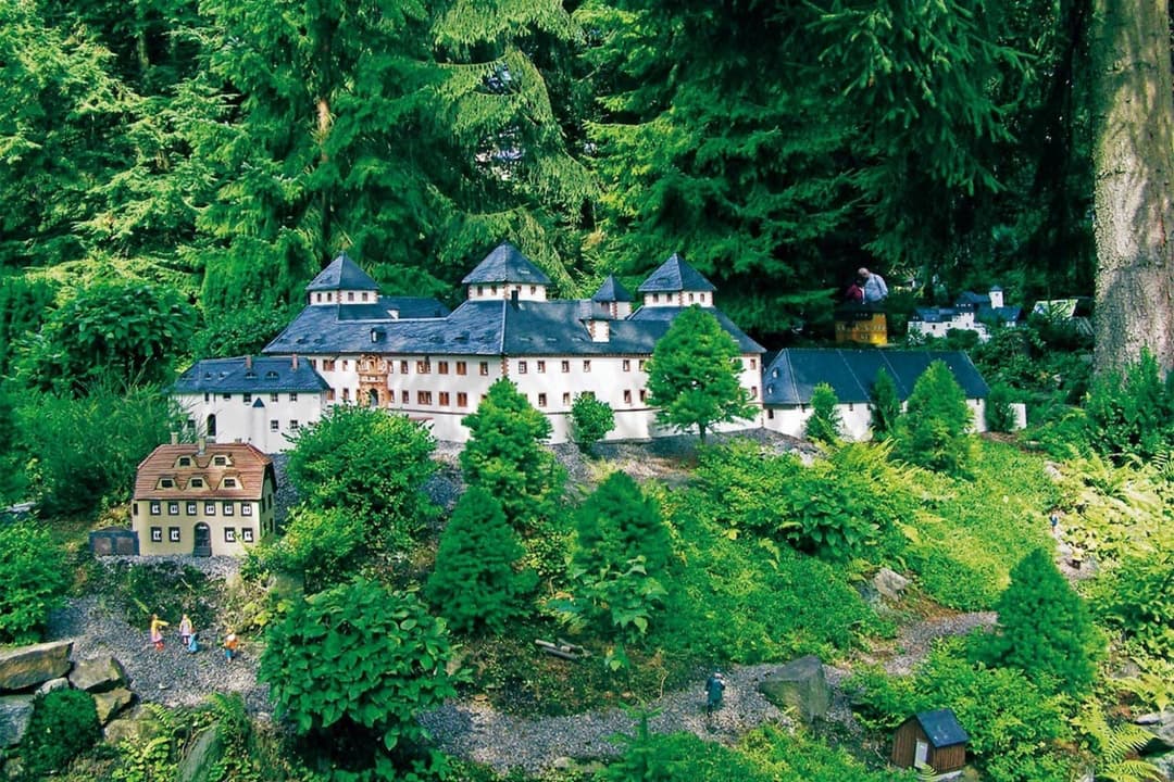 1. obrázek Malé Krušnohoří – miniaturní park Klein-Erzgebirge Oederan, Německo