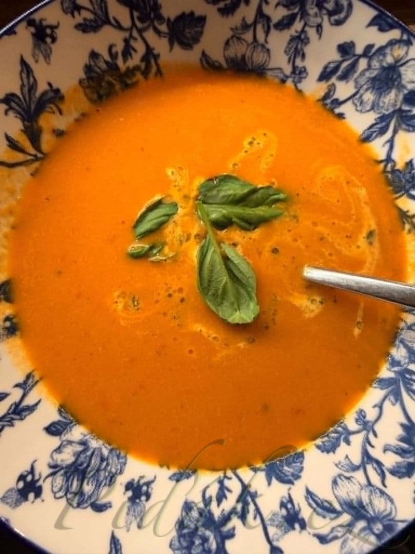 1. obrázek Krémová rajčatová polévka jako z Albert menu boxu