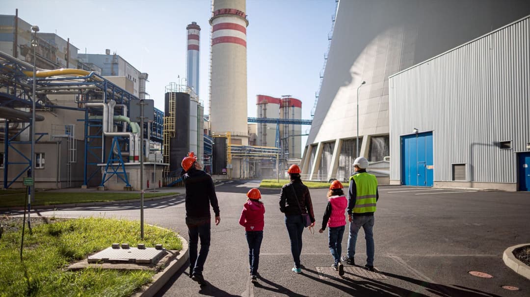 1. obrázek Elektrárna Ledvice - nejvyšší rozhledna v ČR