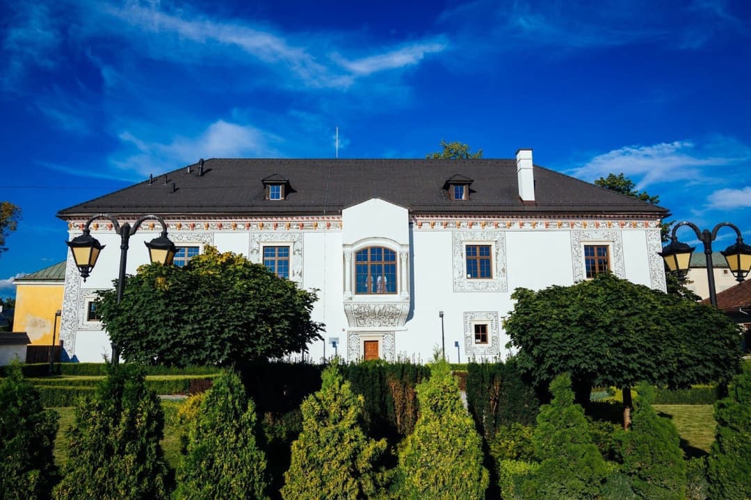 1. obrázek Sobášny palác v Bytči – Slovensko