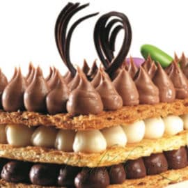 Mille foglie d'autunno - italský zákusek