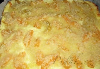 Obrázek Tvarohovo broskvový koláč vynikající