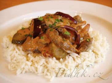 Obrázek Hovězí Stroganoff