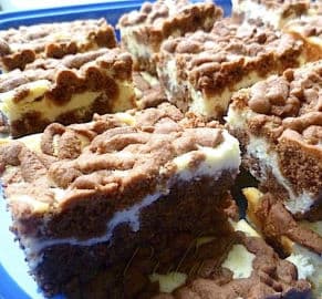 9. obrázek Strouhaný koláč s kokosovým tvarohem