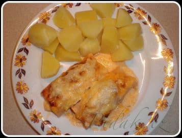 Obrázek Zapečené šunkové rolky