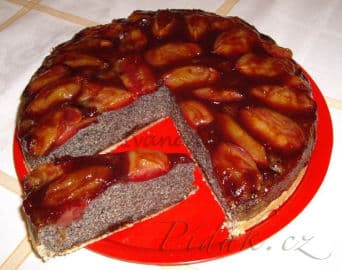 Obrázek Makový koláč se švestkami