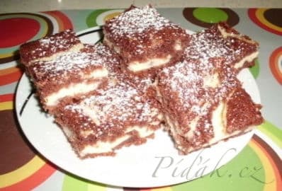 Obrázek Kakaová buchta s tvarohem