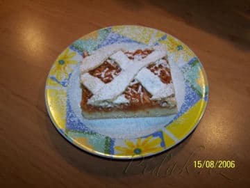 Jablkový mřížkový koláč