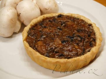 3. obrázek Žampionový quiche