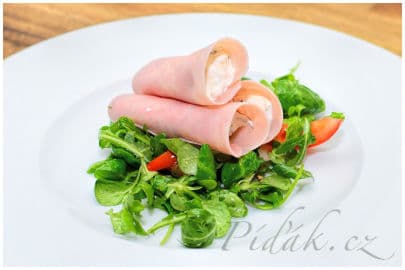 Šunková rolka s křenem