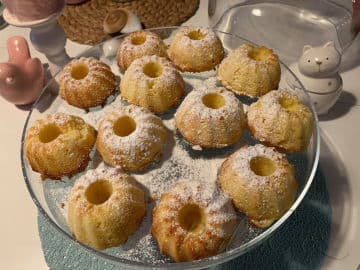 Tvarohové bábovičky s kandovaným ovocem by Romča