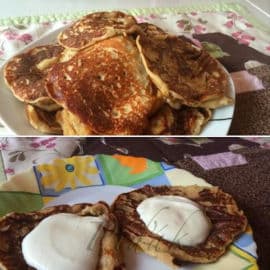 Obrázek Vločkové lívance - bez mouky 