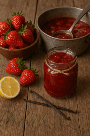 Obrázek Jahodová marmeláda s vanilkou 