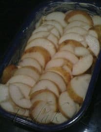 3. obrázek Recept - Hruškový koláč s mandlovým krémem