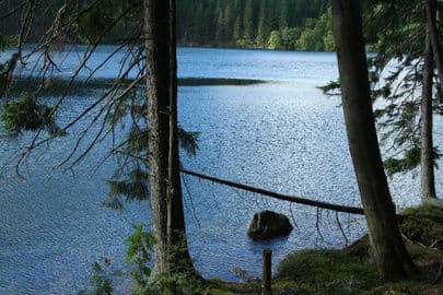 2. obrázek Černé a Čertovo jezero – ledovcová jezera na evropském rozvodí