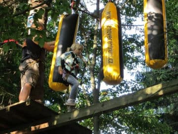 4. obrázek Lanové centrum Proud-  Zadov 