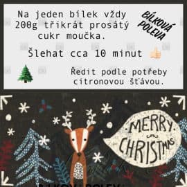 Obrázek Bílková poleva nejen  na perníčky 