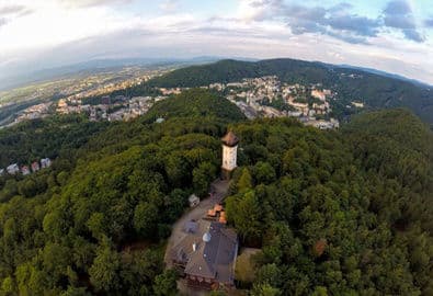 Diana – rozhledna, lanovka a mini zoo Karlovy Vary