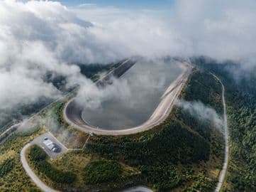 2. obrázek Přečerpávací vodní elektrárna Dlouhé stráně