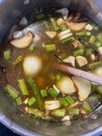 5. obrázek Polévka s pečeným chřestem