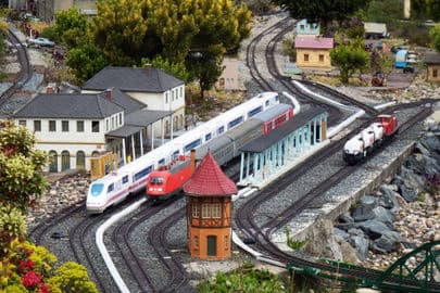 Eisenbahnwelten Rathen – největší zahradní železnice na světě, Německo