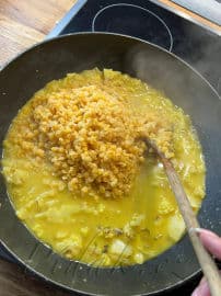 4. obrázek Květákový ghál s čočkou