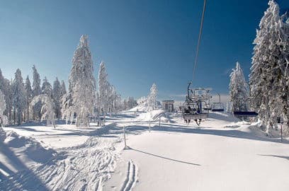 Hochficht – lyžařská a turistická oblast na rakouské straně Šumavy