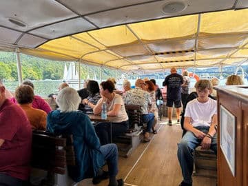 3. obrázek Lodní doprava Slapy – plavby po přehradě