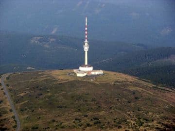 3. obrázek Praděd – rozhledna na televizním vysílači