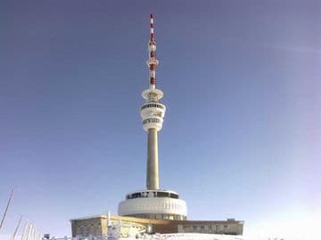 Praděd – rozhledna na televizním vysílači