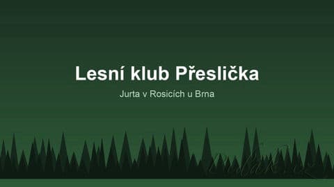 Lesní klub Přeslička