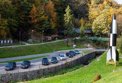 2. obrázek Valimské štoly (Sztolnie Walimskie) – komplex Riese, Polsko