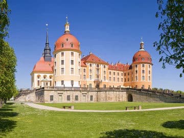 2. obrázek Zámek Moritzburg – místo natáčení Tří oříšků pro Popelku, Německo