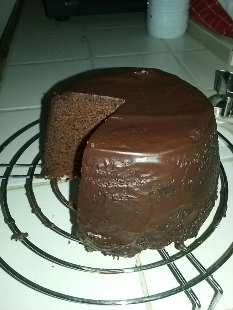 1. obrázek Express čokoládový koláč z mikrovlnky
